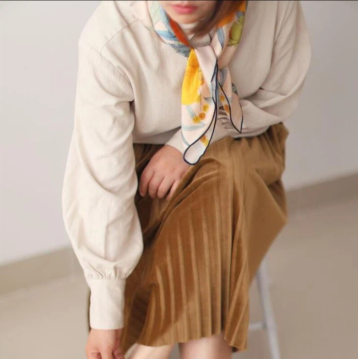 Wholesale Custom Lady Silk Scarf Factory