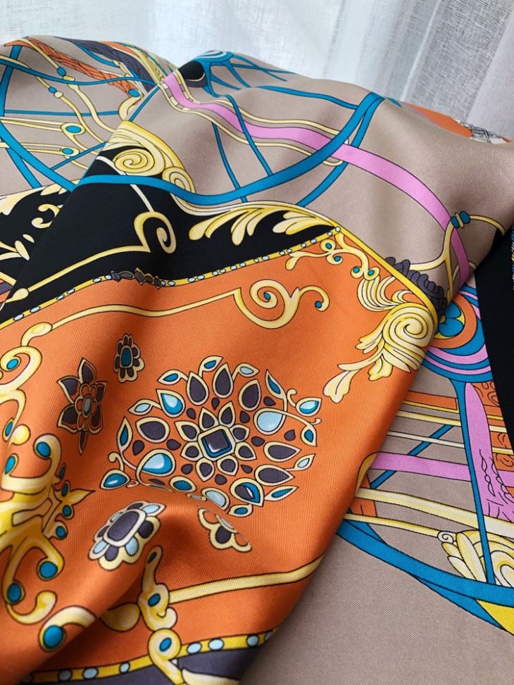 Wholesale Custom Lady Silk Scarf Factory
