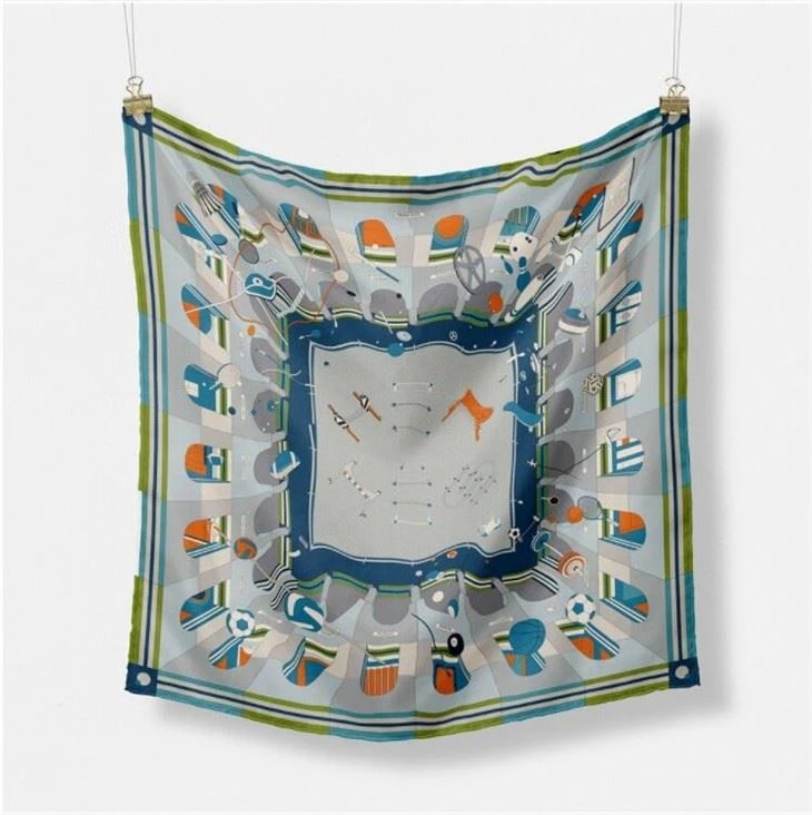 silk scarf731